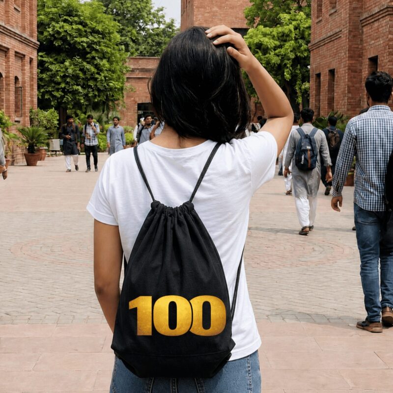 100 — Limitless Mindset Drawstring Bag