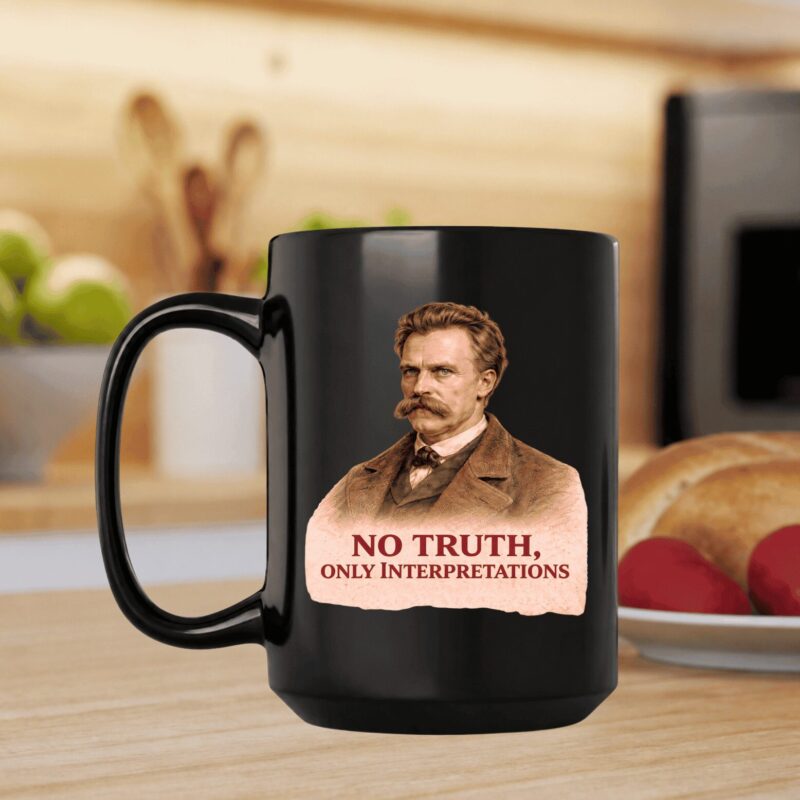 No Truth, Only Interpretations — Perspective Mug