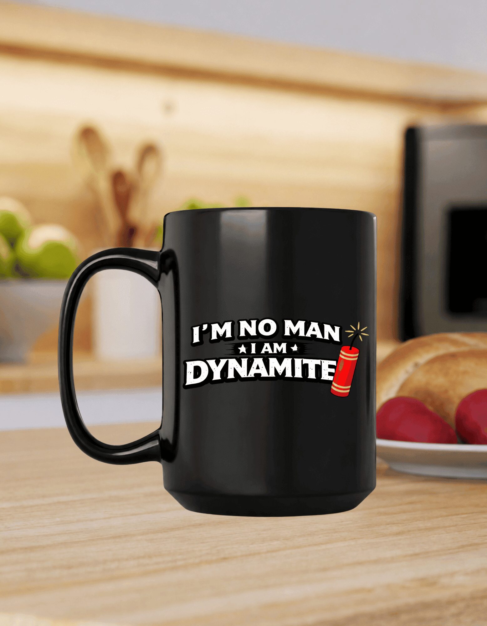 I’m No Man, I’m Dynamite — Explosive Identity Mug